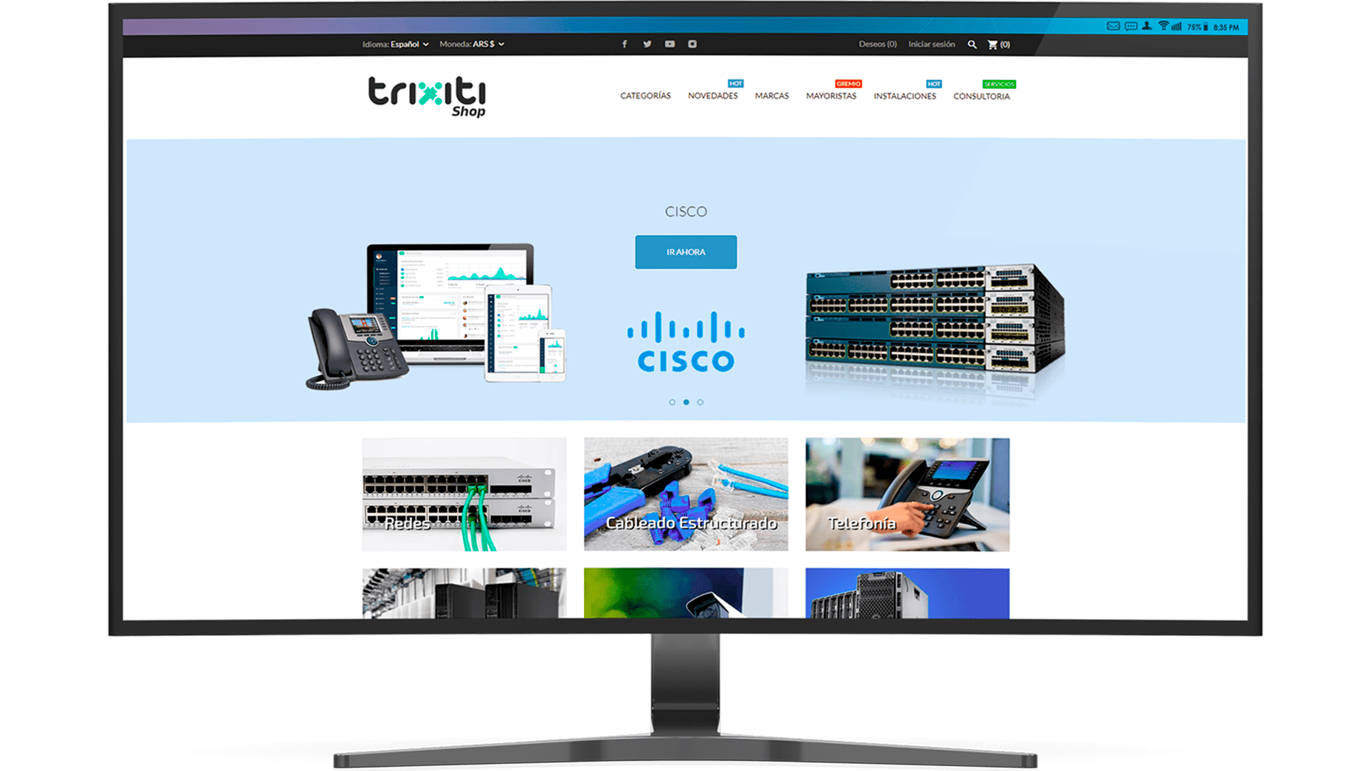 Trixiti Shop Screen Monitor
